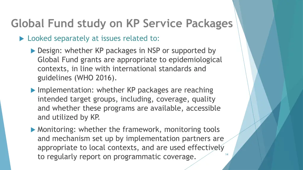 global fund study on kp service packages 2