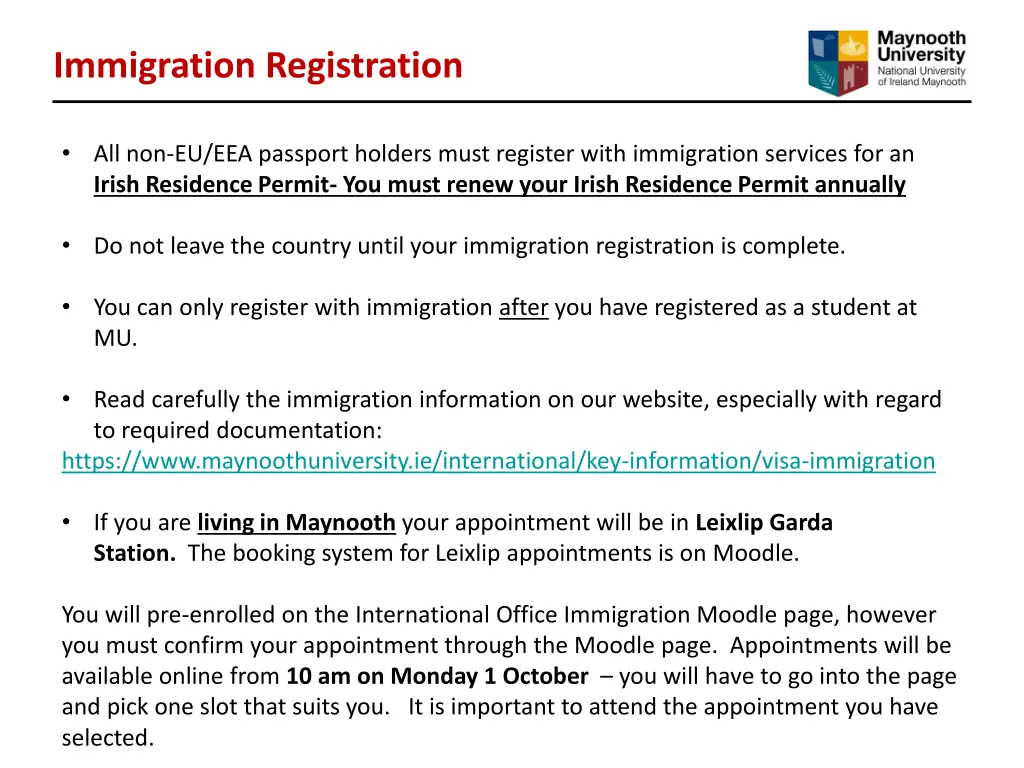 immigration registration