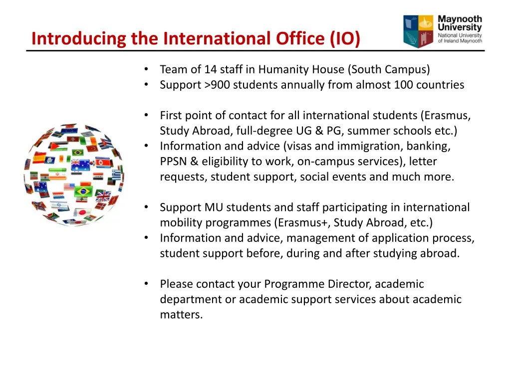 introducing the international office io