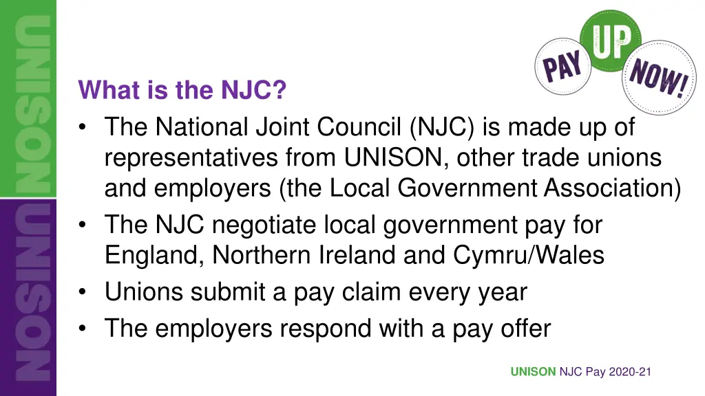 what is the njc the national joint council