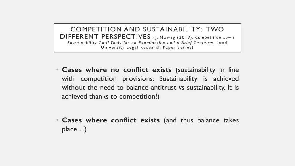 competition and sustainability two different 1