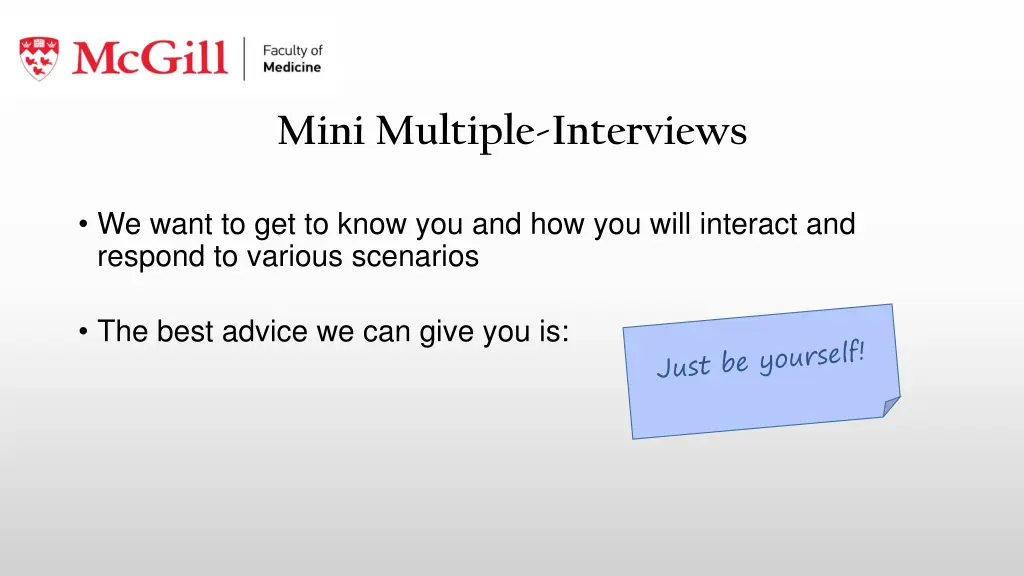 mini multiple interviews