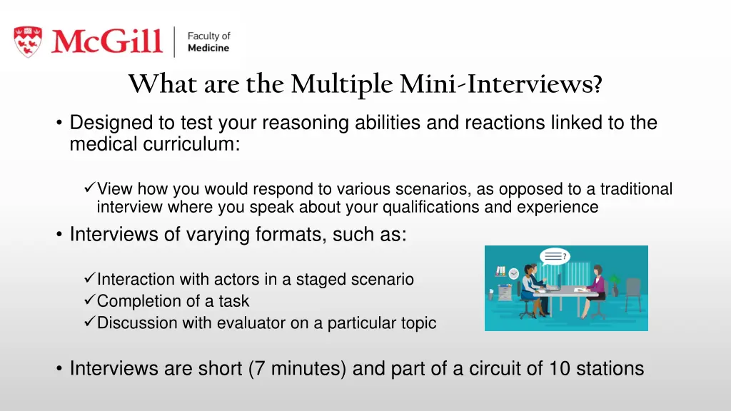 what are the multiple mini interviews