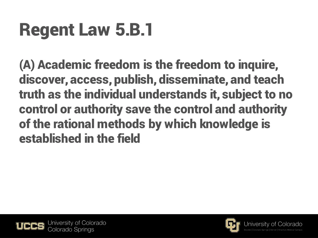 regent law 5 b 1