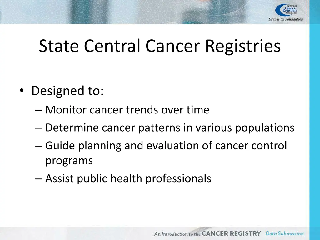 state central cancer registries