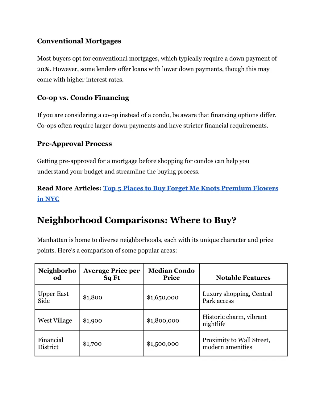 conventional mortgages