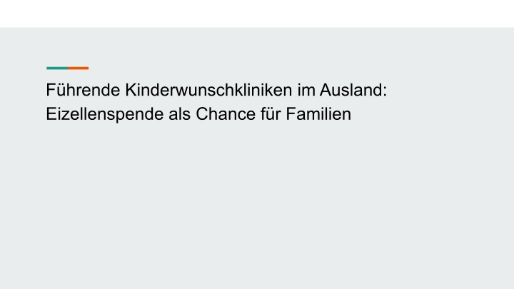 f hrende kinderwunschkliniken im ausland