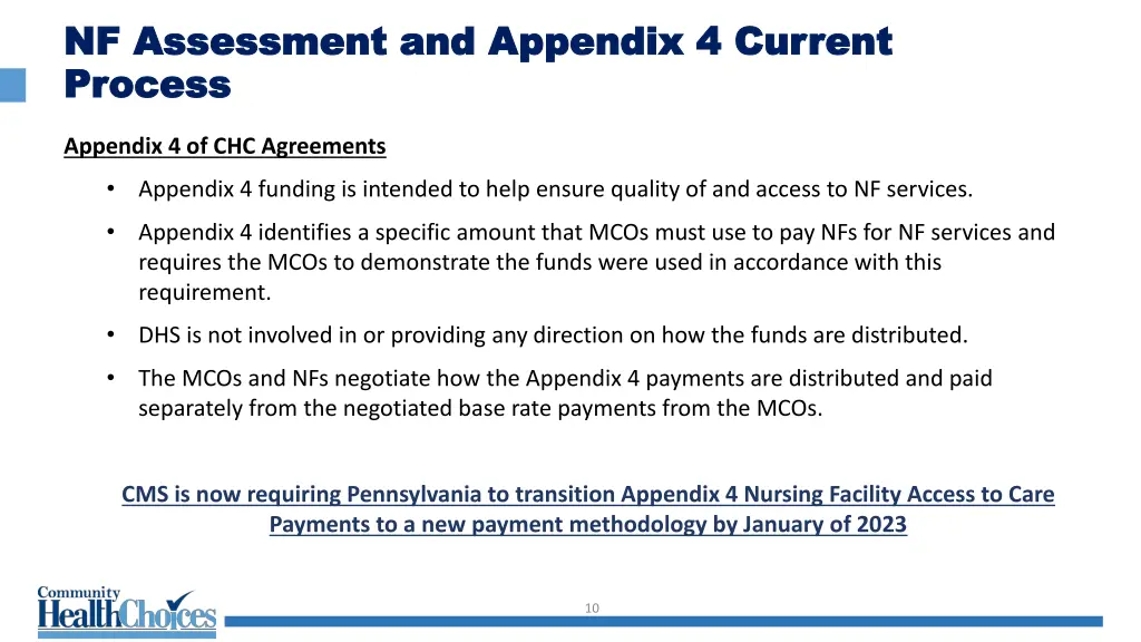 nf assessment and appendix 4 current