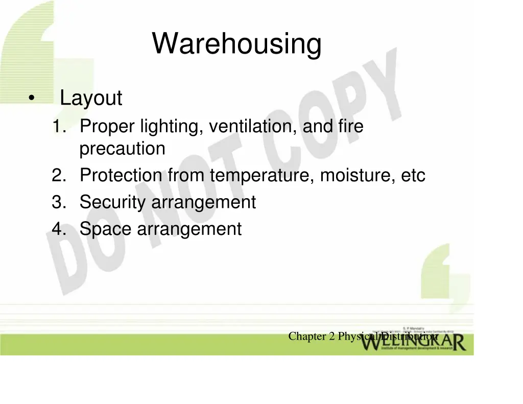 warehousing 2