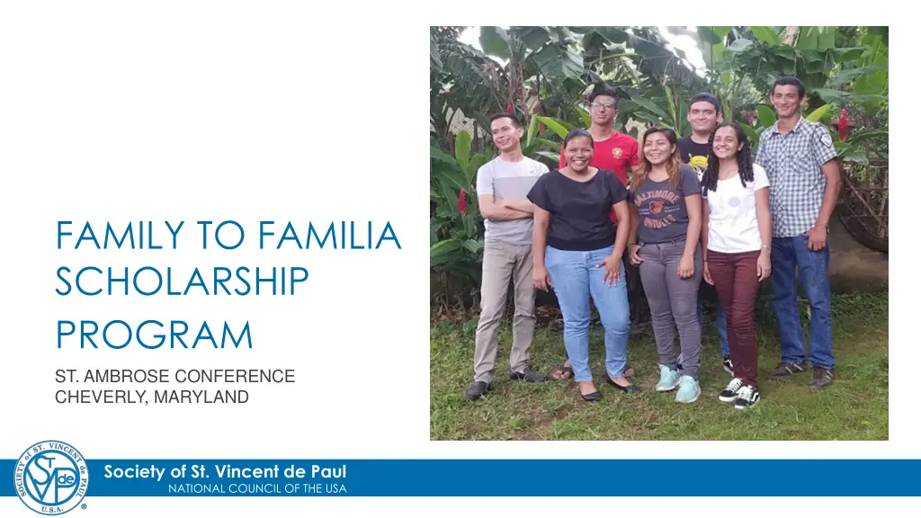 family to familia scholarship program