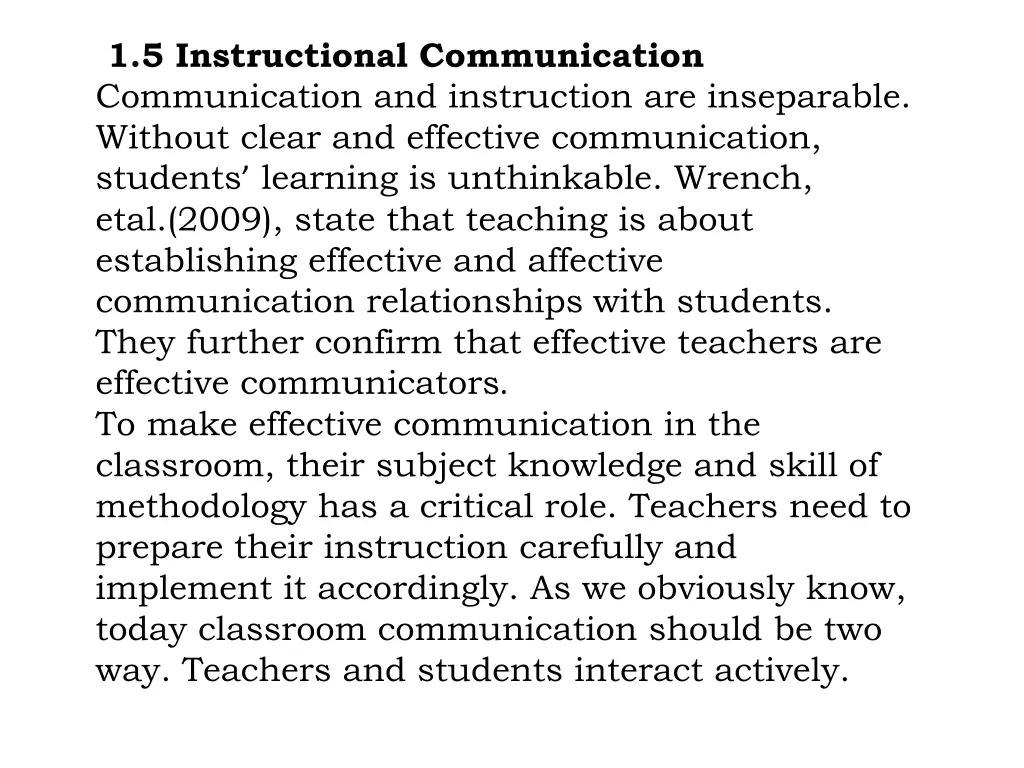 1 5 instructional communication communication