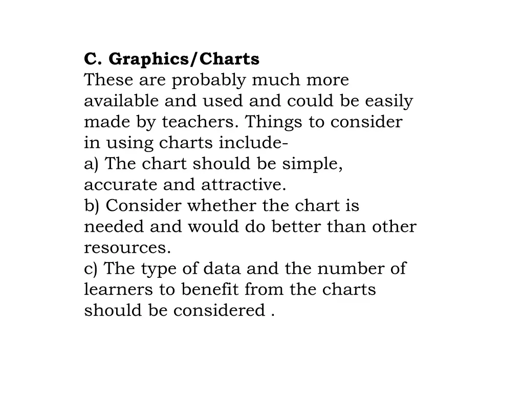 c graphics charts these are probably much more