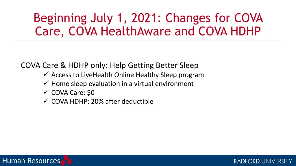 beginning july 1 2021 changes for cova care cova 1