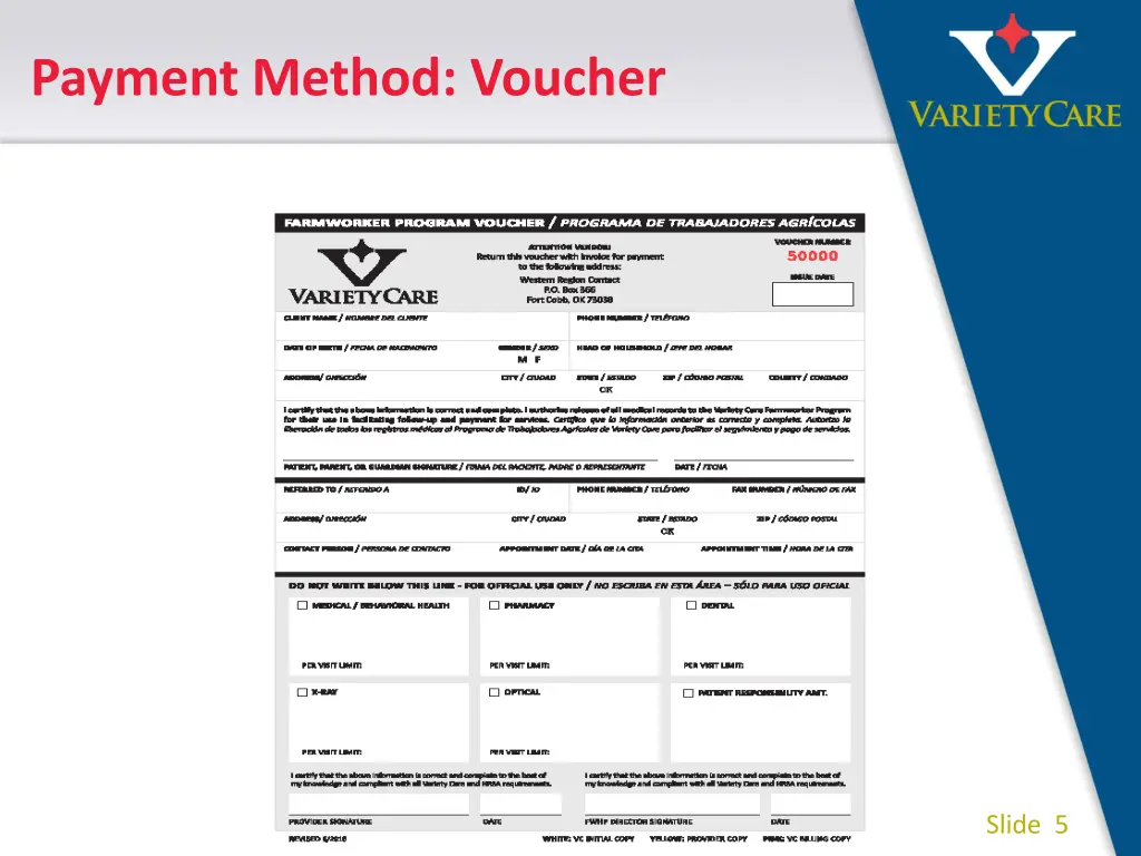 payment method voucher