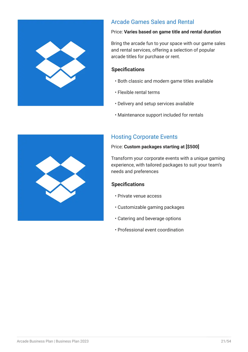 arcade games sales and rental