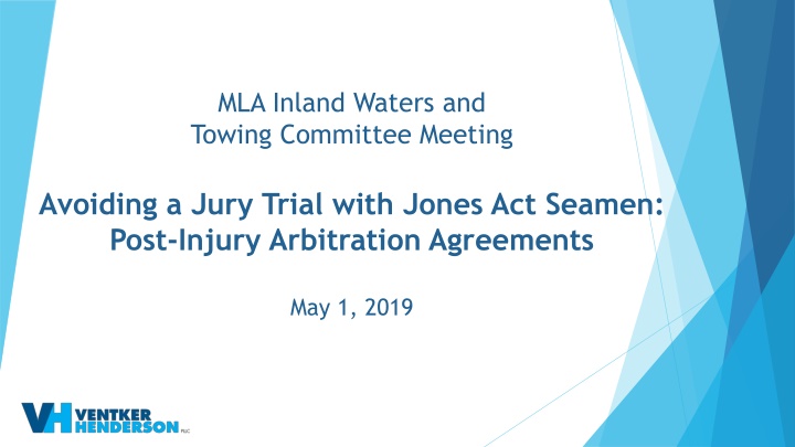 mla inland waters and towing committee meeting