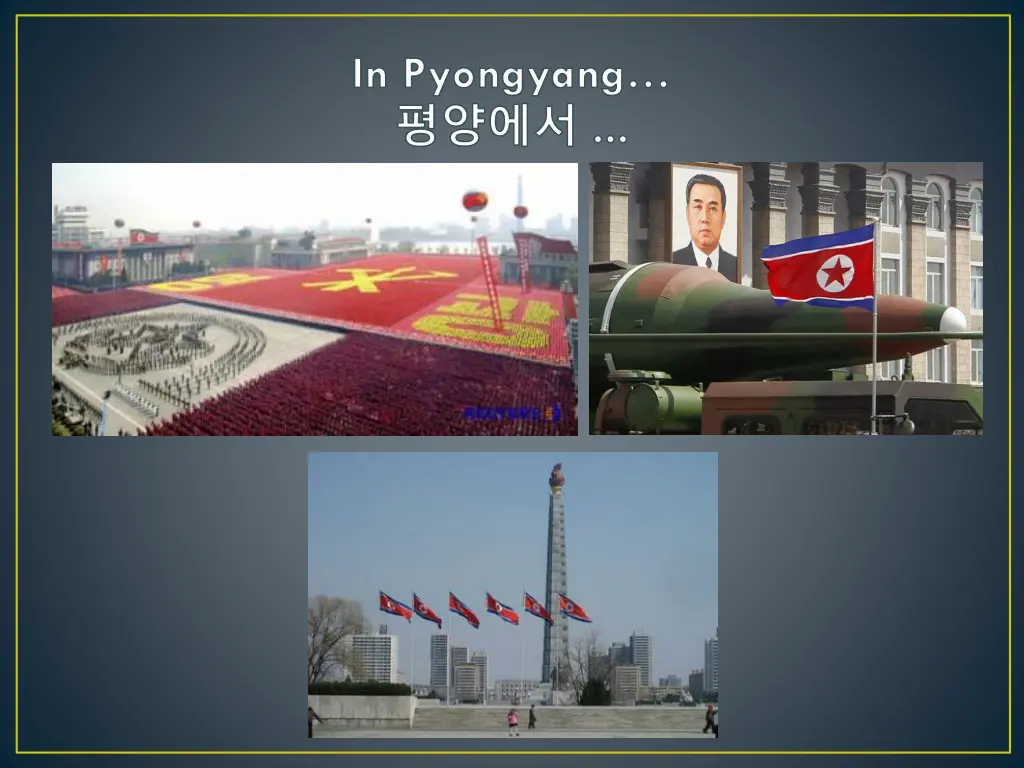 in pyongyang