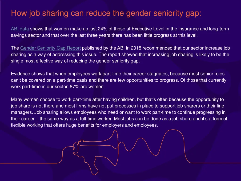 how job sharing can reduce the gender seniority