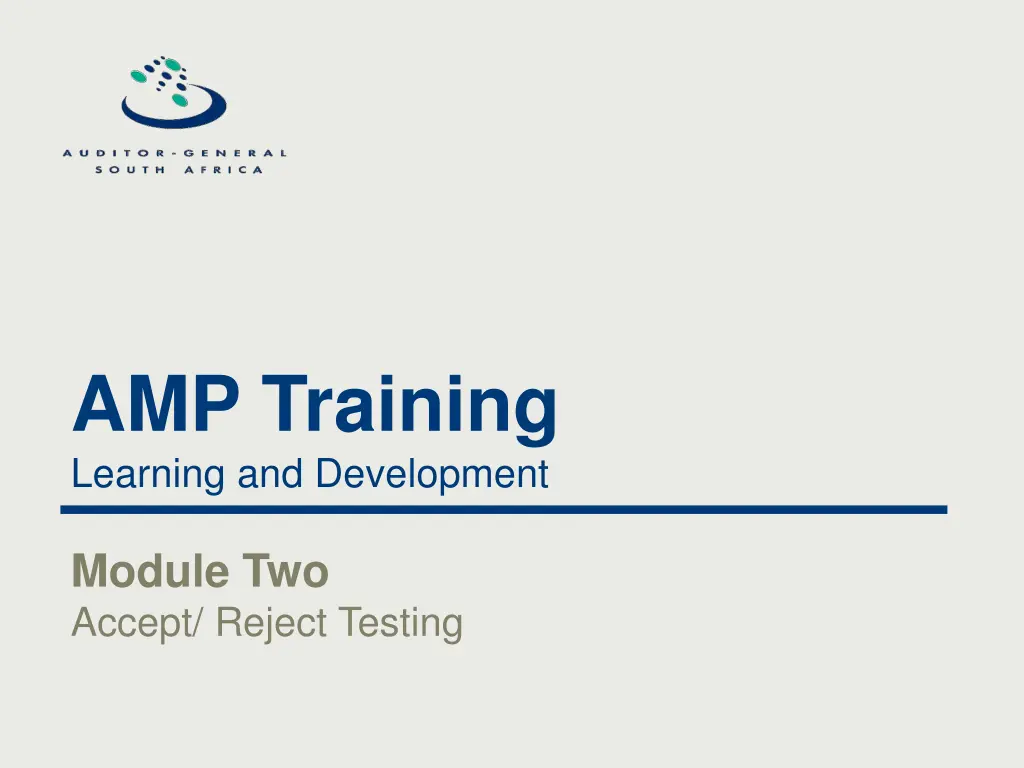 amp training learning and development 2