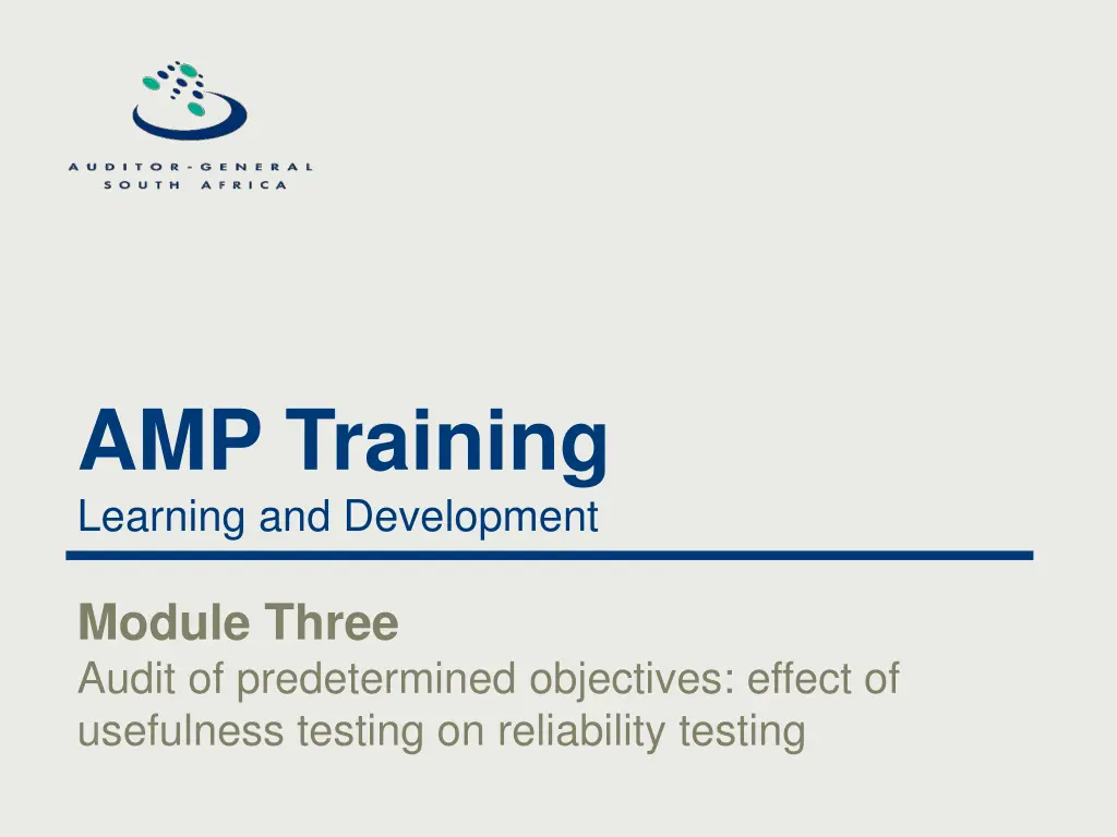 amp training learning and development 3