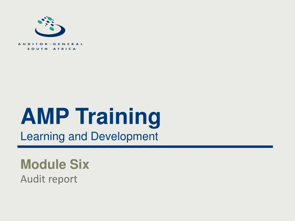 amp training learning and development 5