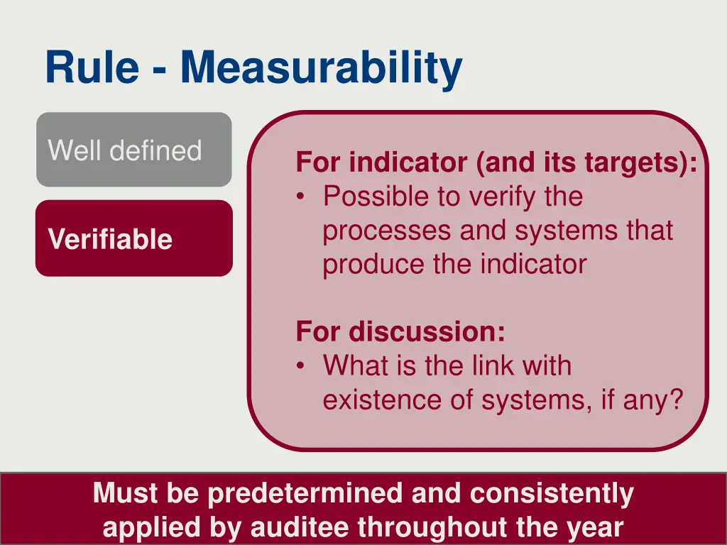 rule measurability 3