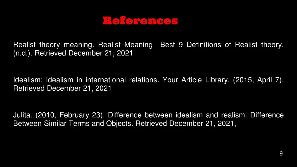 references