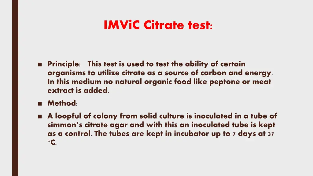 imvic citrate test 2