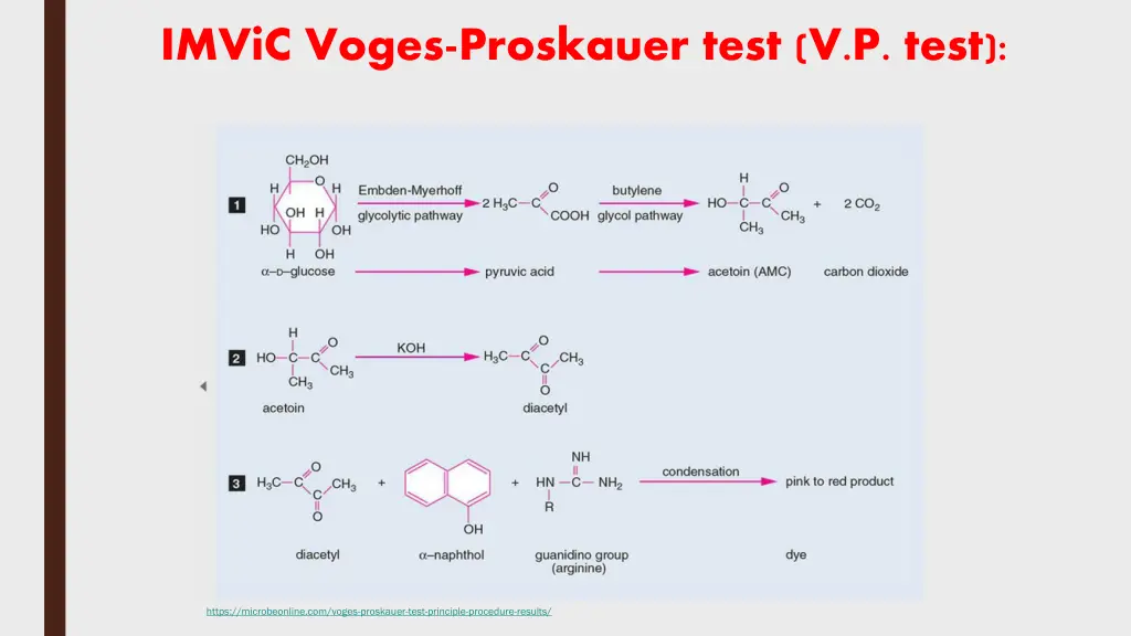 imvic voges proskauer test v p test 1