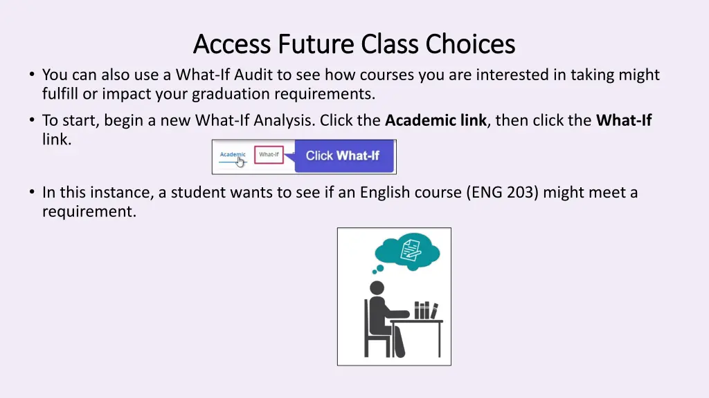 access future class choices access future class