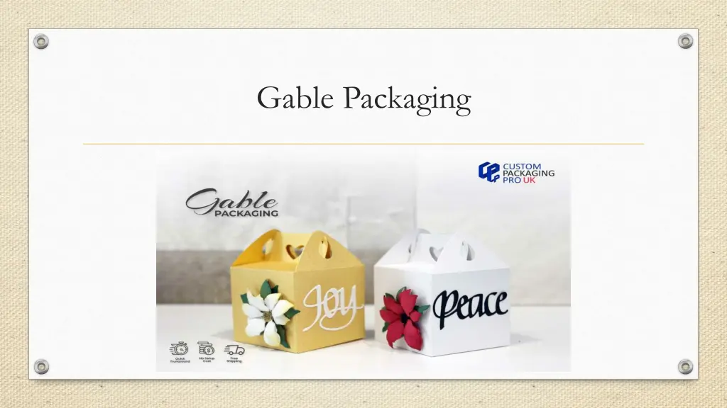 gable packaging