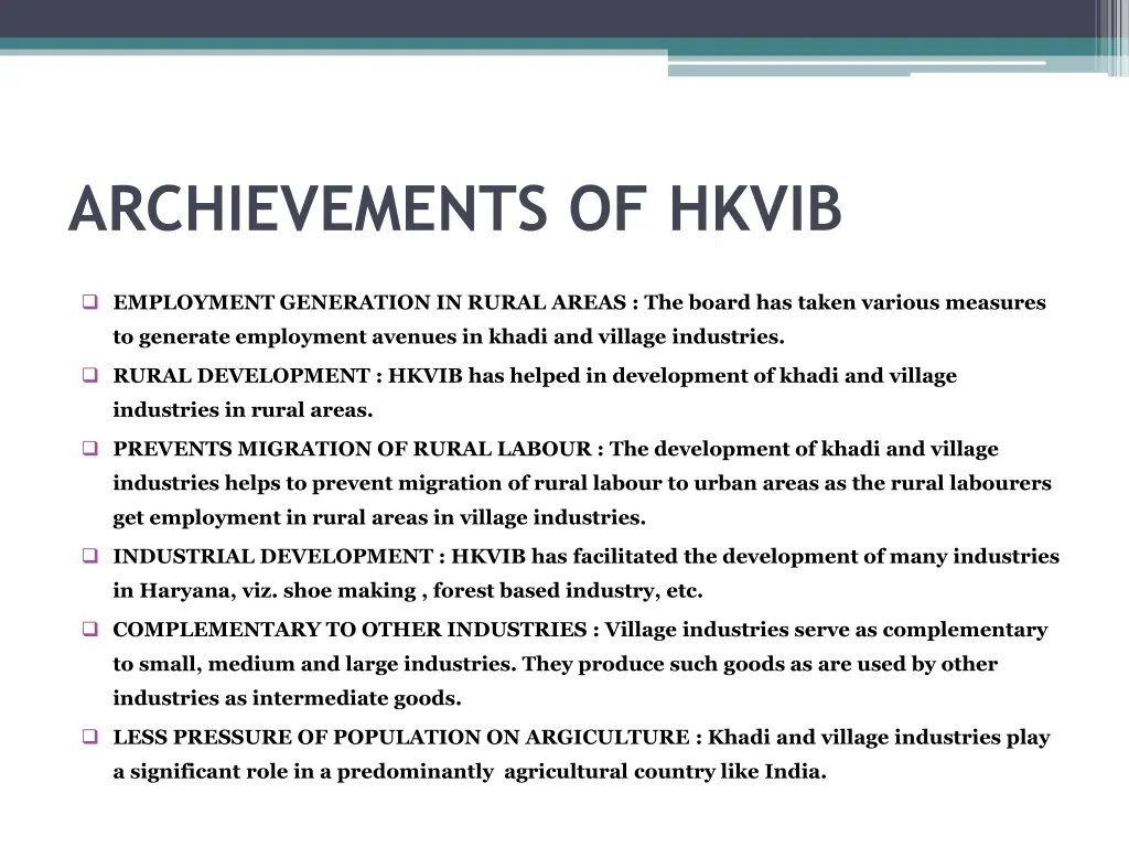 archievements of hkvib