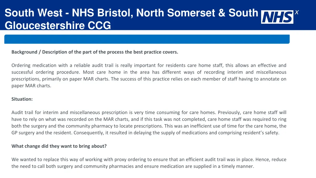 south west nhs bristol north somerset south