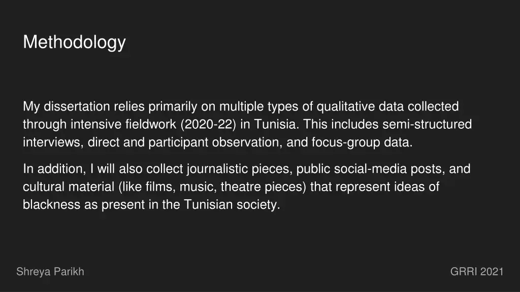 methodology