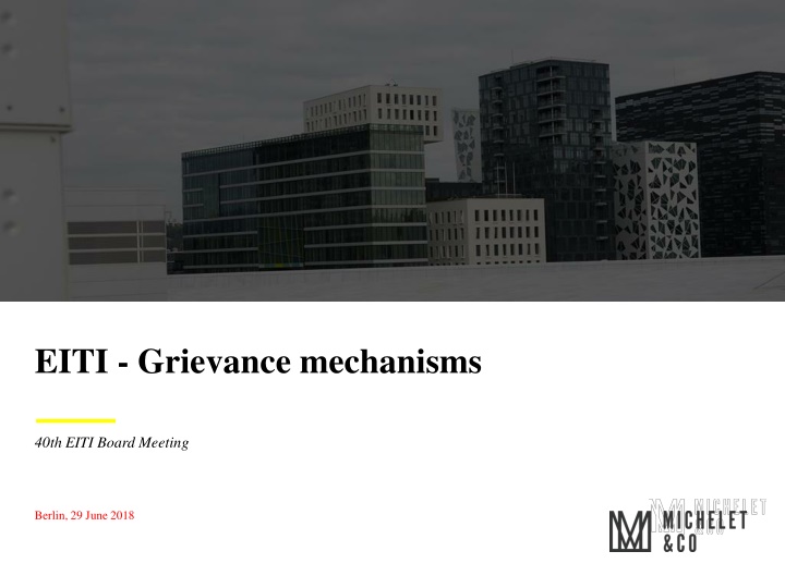 eiti grievance mechanisms