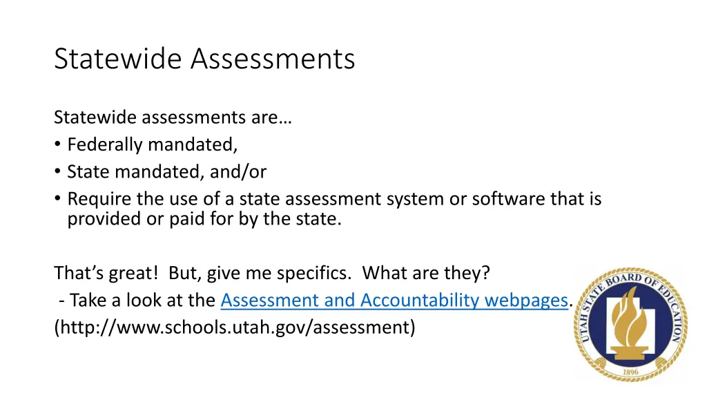 statewide assessments 1