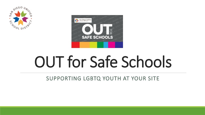 out for safe schools out for safe schools