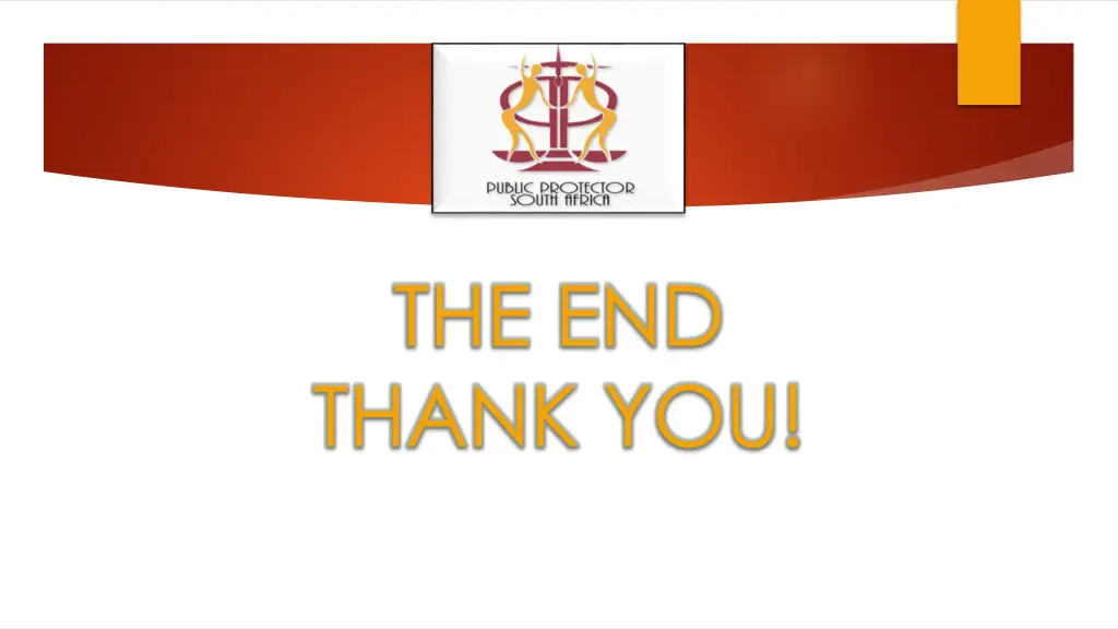 the end thank you