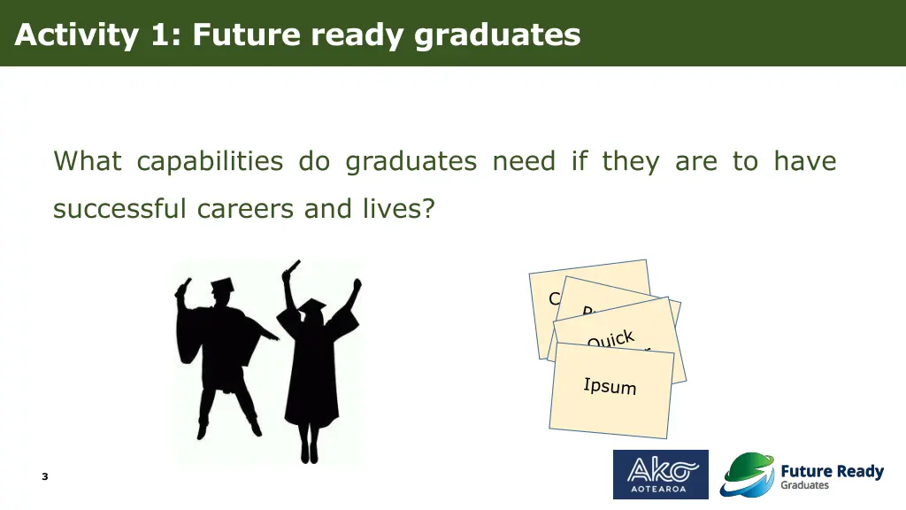 activity 1 future ready graduates