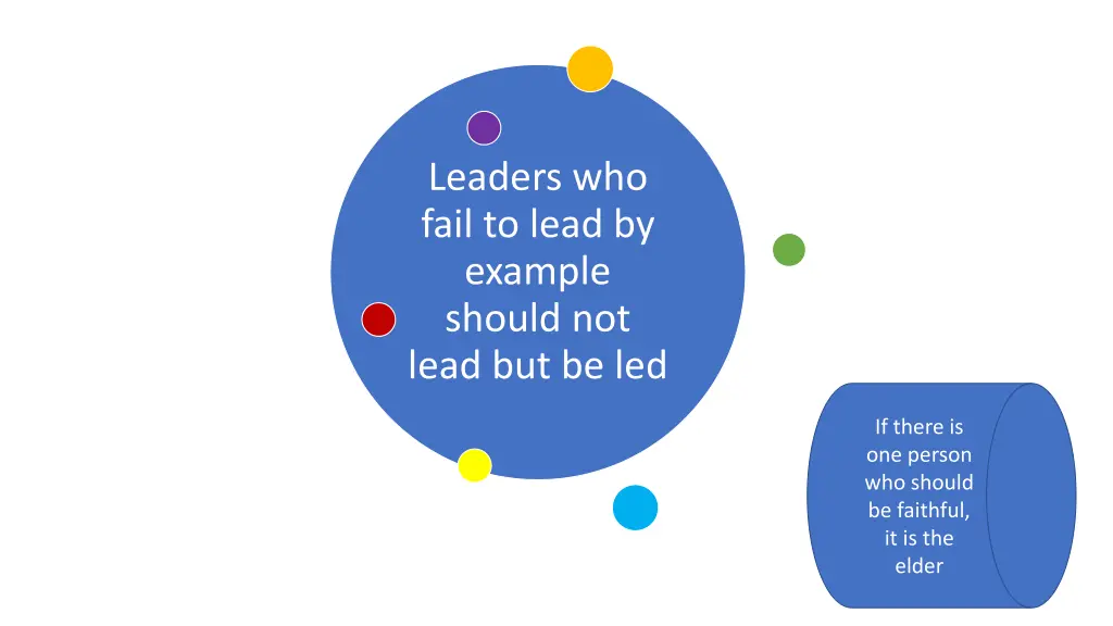 leaders who fail to lead by example should