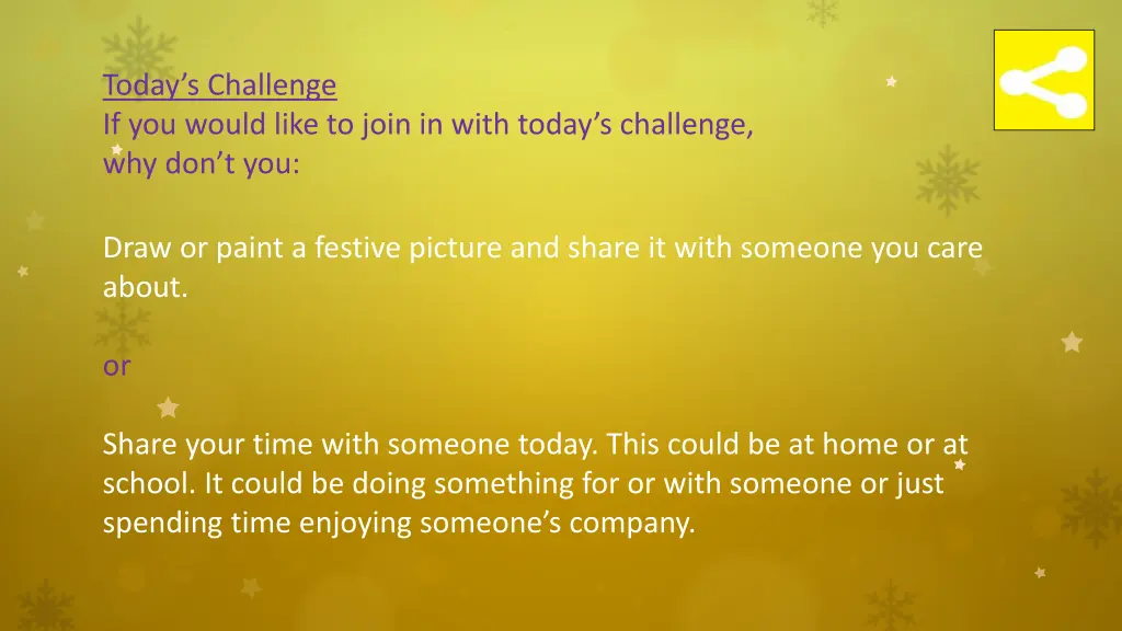 today s challenge if you would like to join