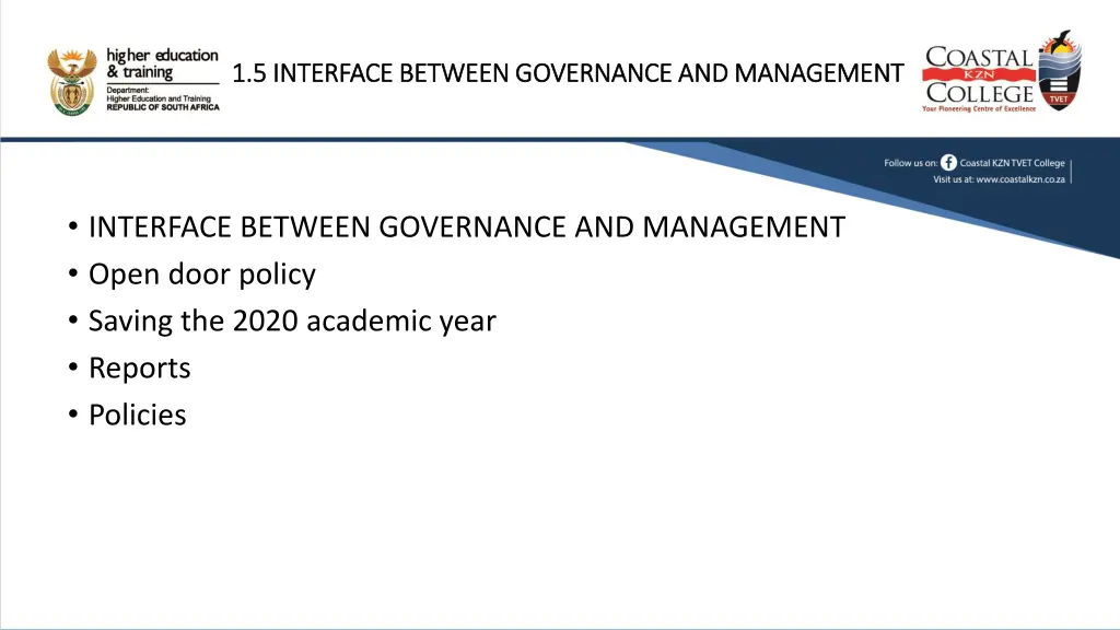 1 5 interface 1 5 interface between governance