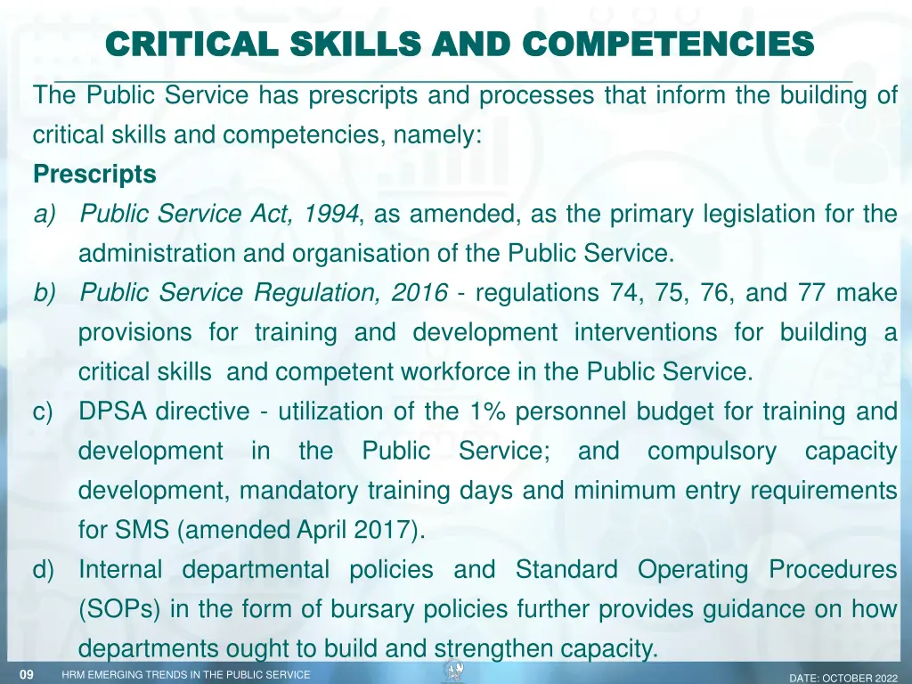 critical skills and competencies critical skills