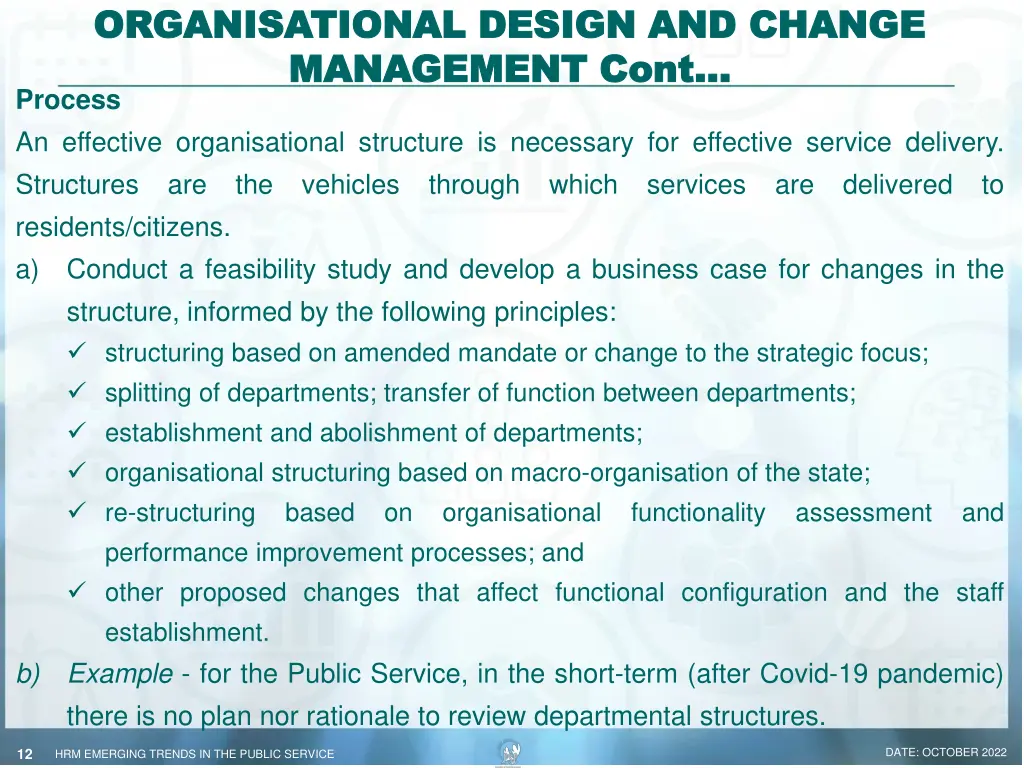 organisational design and change organisational 1