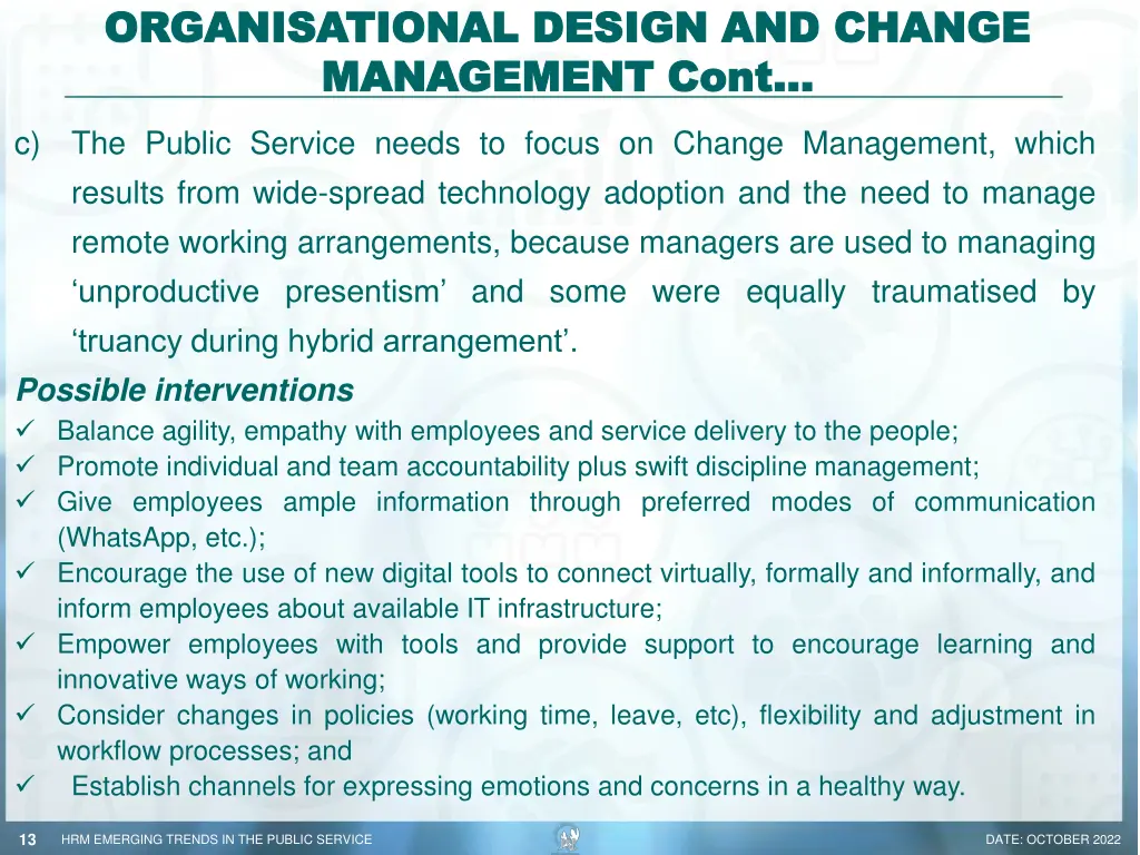 organisational design and change organisational 2