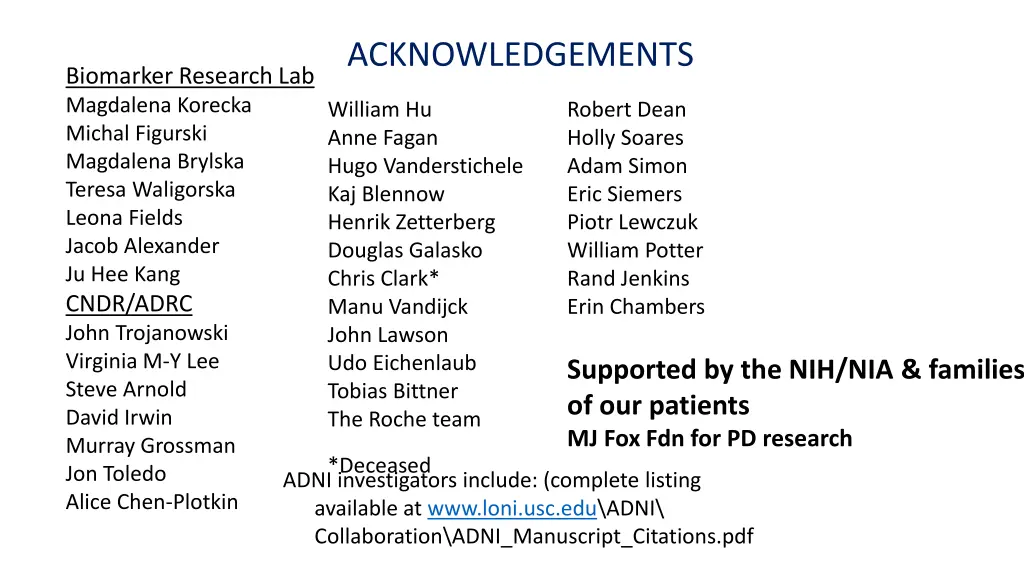 acknowledgements