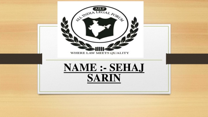 name sehaj sarin