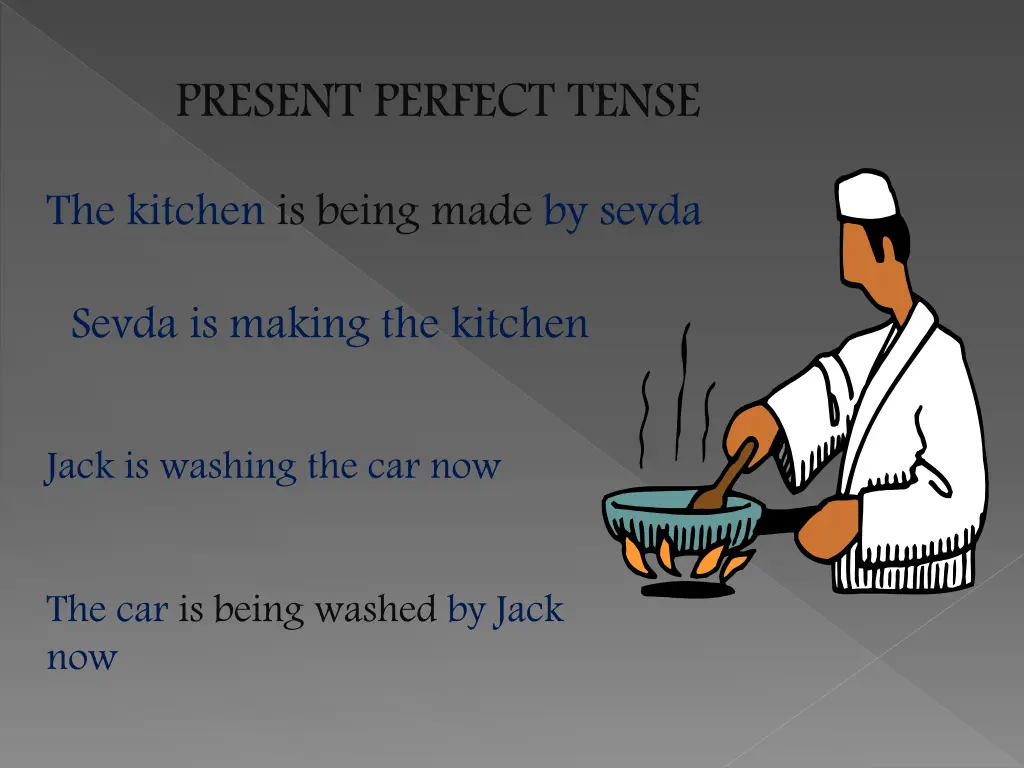 present perfect tense