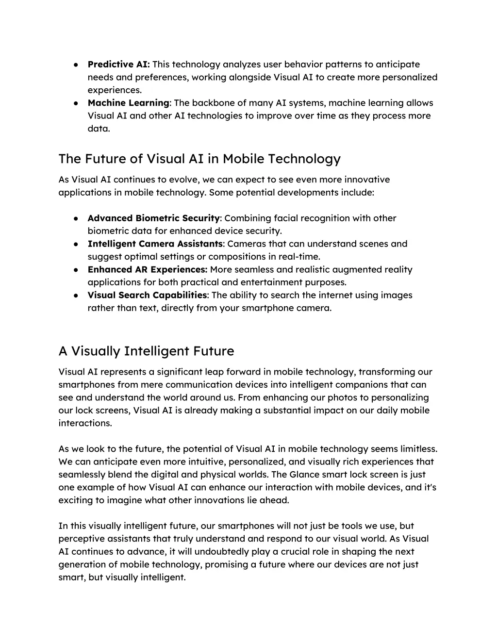 predictive ai this technology analyzes user