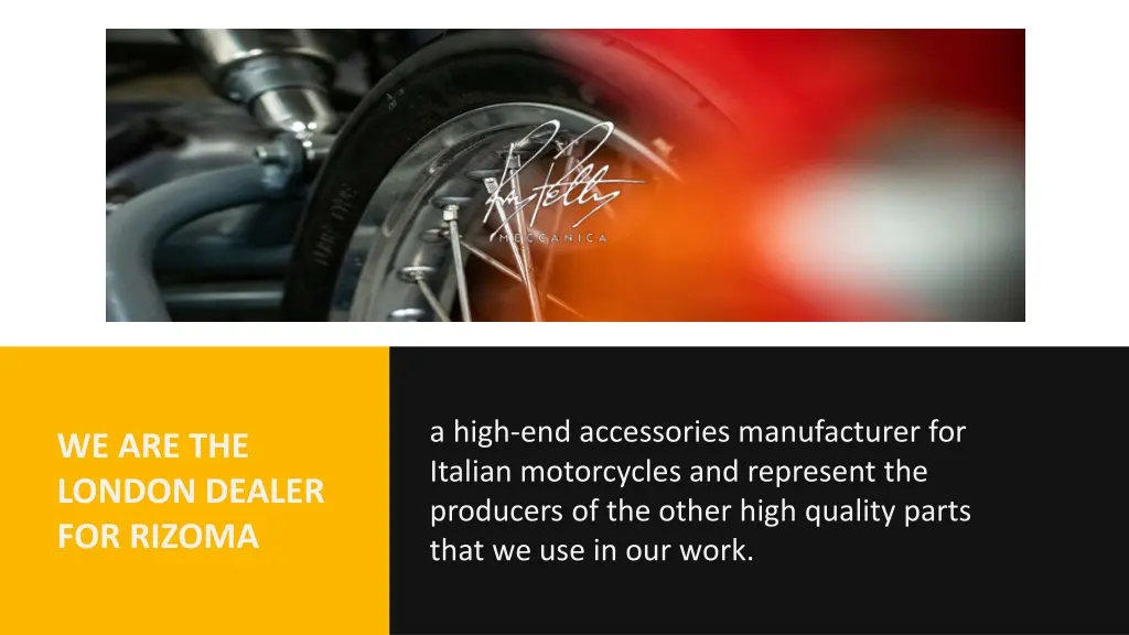 a high end accessories manufacturer for italian